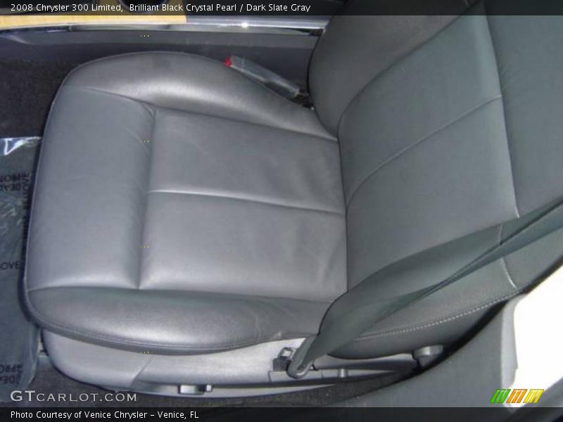 Brilliant Black Crystal Pearl / Dark Slate Gray 2008 Chrysler 300 Limited