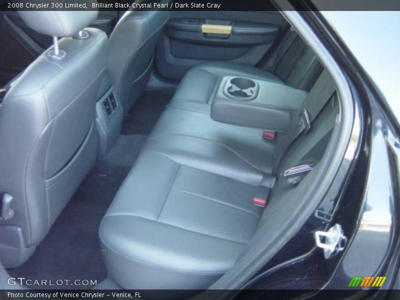 Brilliant Black Crystal Pearl / Dark Slate Gray 2008 Chrysler 300 Limited