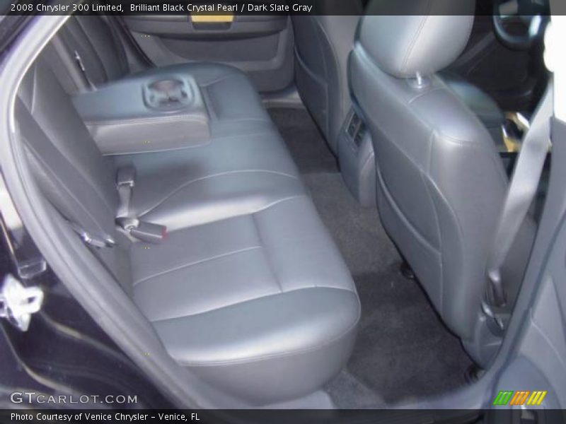 Brilliant Black Crystal Pearl / Dark Slate Gray 2008 Chrysler 300 Limited