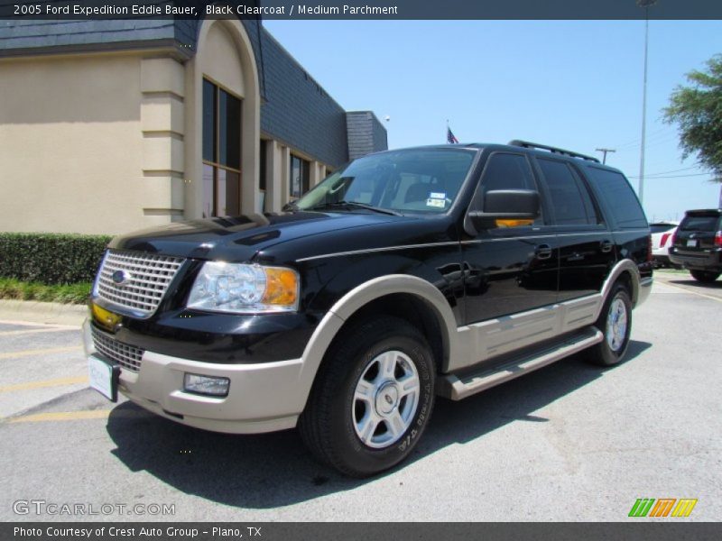 Black Clearcoat / Medium Parchment 2005 Ford Expedition Eddie Bauer
