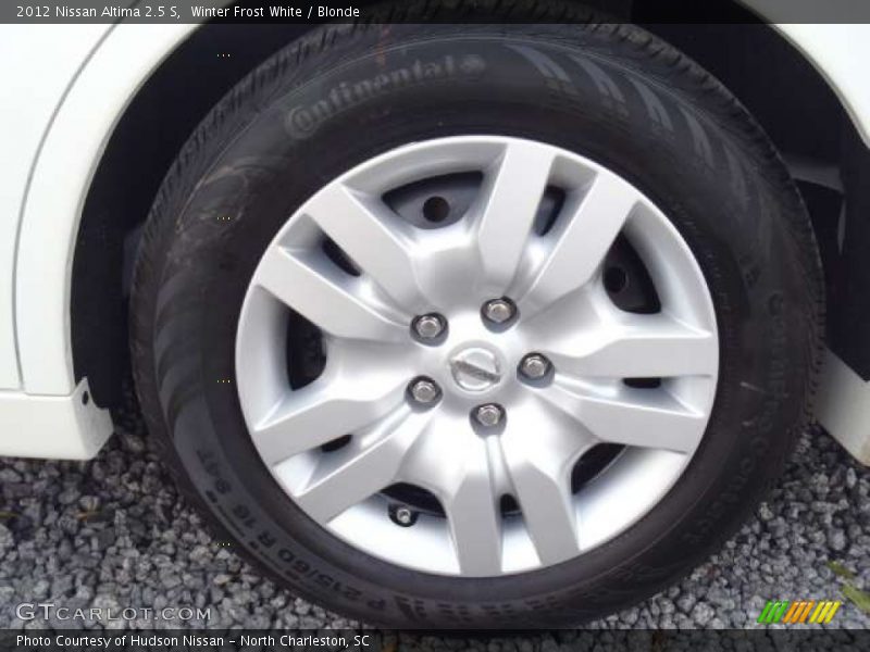 Winter Frost White / Blonde 2012 Nissan Altima 2.5 S