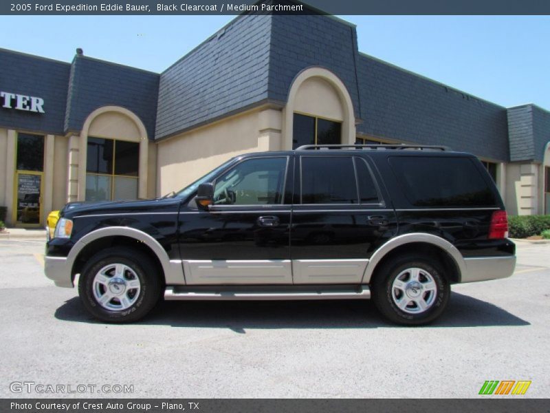 Black Clearcoat / Medium Parchment 2005 Ford Expedition Eddie Bauer