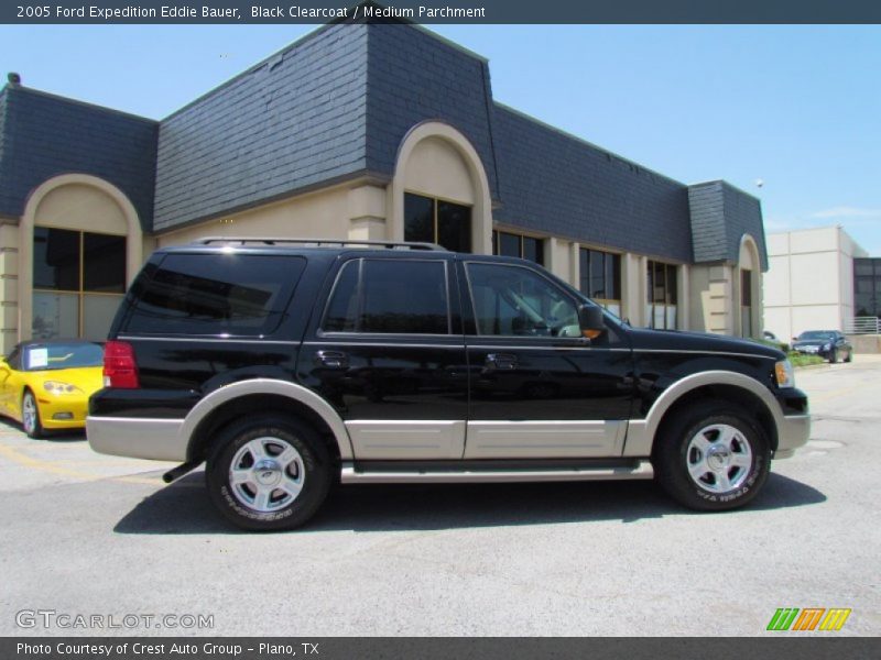 Black Clearcoat / Medium Parchment 2005 Ford Expedition Eddie Bauer