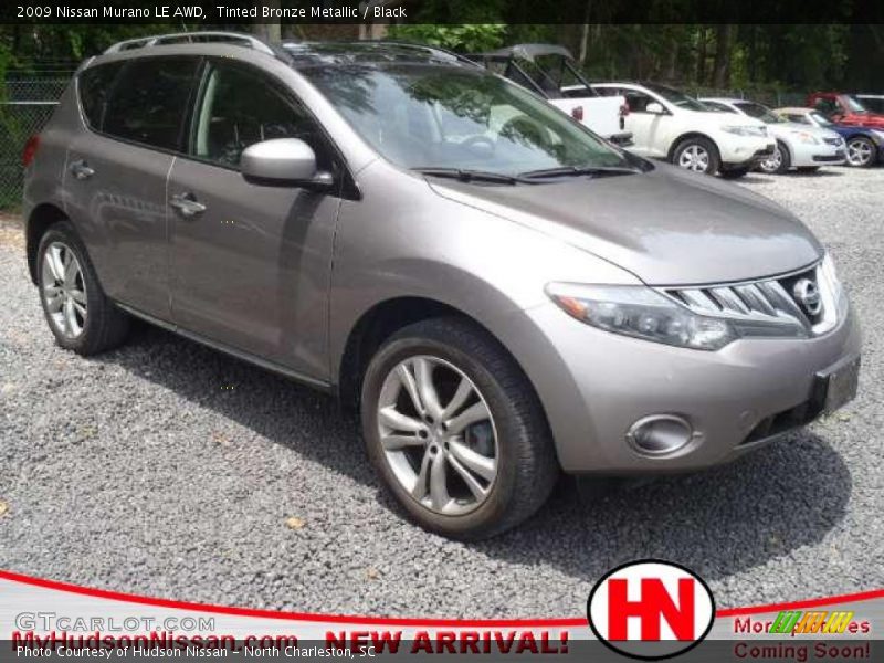 Tinted Bronze Metallic / Black 2009 Nissan Murano LE AWD