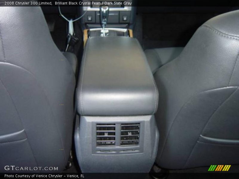 Brilliant Black Crystal Pearl / Dark Slate Gray 2008 Chrysler 300 Limited