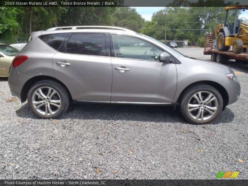 Tinted Bronze Metallic / Black 2009 Nissan Murano LE AWD