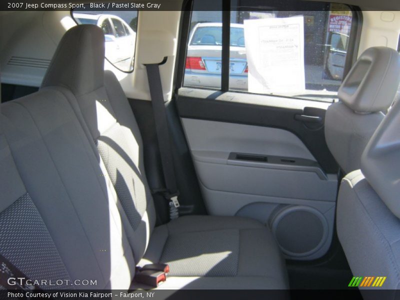 Black / Pastel Slate Gray 2007 Jeep Compass Sport