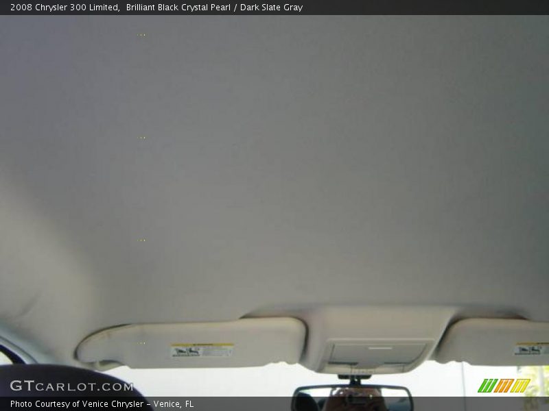 Brilliant Black Crystal Pearl / Dark Slate Gray 2008 Chrysler 300 Limited