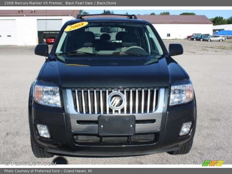 Black Pearl Slate / Black/Stone 2008 Mercury Mariner V6 Premier