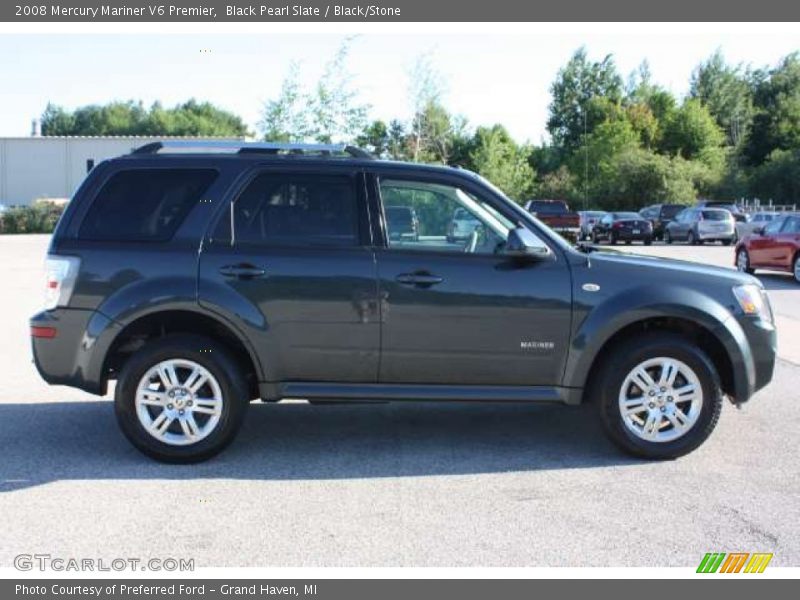 Black Pearl Slate / Black/Stone 2008 Mercury Mariner V6 Premier