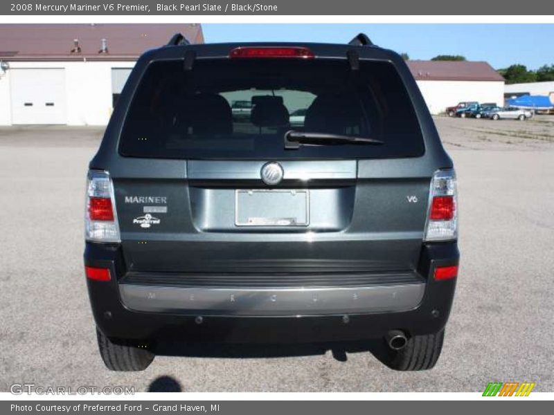 Black Pearl Slate / Black/Stone 2008 Mercury Mariner V6 Premier