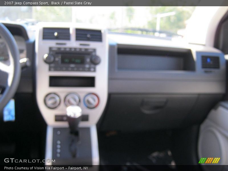 Black / Pastel Slate Gray 2007 Jeep Compass Sport