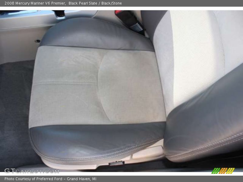 Black Pearl Slate / Black/Stone 2008 Mercury Mariner V6 Premier