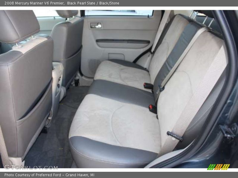 Black Pearl Slate / Black/Stone 2008 Mercury Mariner V6 Premier