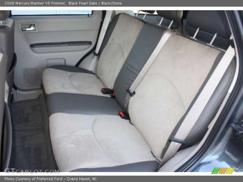 Black Pearl Slate / Black/Stone 2008 Mercury Mariner V6 Premier
