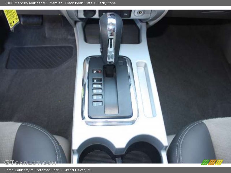 Black Pearl Slate / Black/Stone 2008 Mercury Mariner V6 Premier