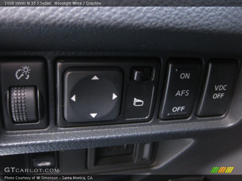 Moonlight White / Graphite 2008 Infiniti M 35 S Sedan
