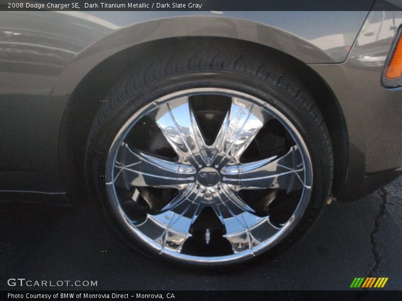 Dark Titanium Metallic / Dark Slate Gray 2008 Dodge Charger SE