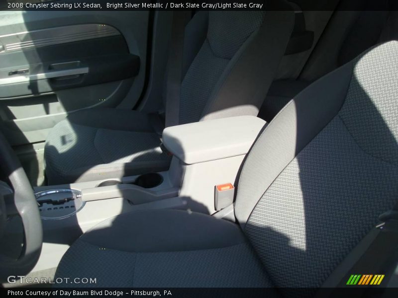 Bright Silver Metallic / Dark Slate Gray/Light Slate Gray 2008 Chrysler Sebring LX Sedan