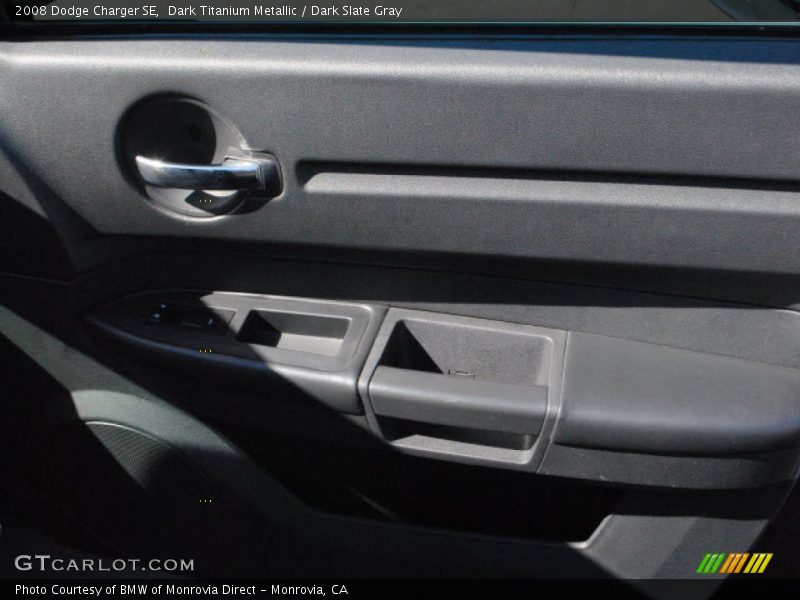 Dark Titanium Metallic / Dark Slate Gray 2008 Dodge Charger SE