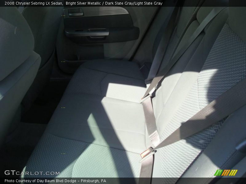 Bright Silver Metallic / Dark Slate Gray/Light Slate Gray 2008 Chrysler Sebring LX Sedan