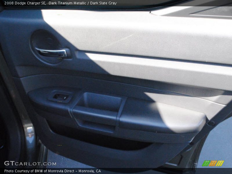 Dark Titanium Metallic / Dark Slate Gray 2008 Dodge Charger SE