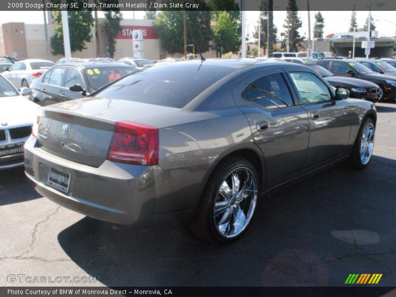 Dark Titanium Metallic / Dark Slate Gray 2008 Dodge Charger SE