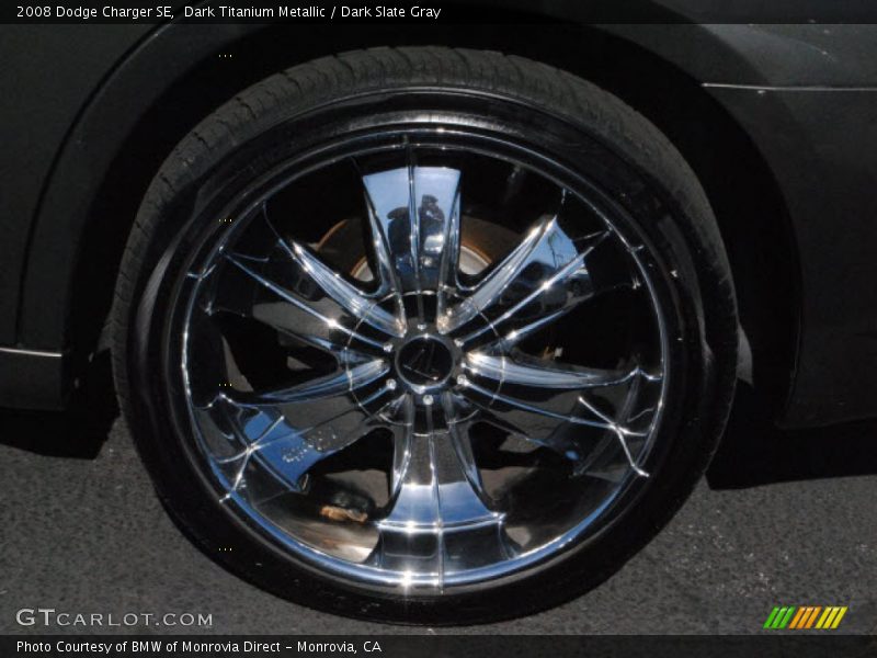 Dark Titanium Metallic / Dark Slate Gray 2008 Dodge Charger SE