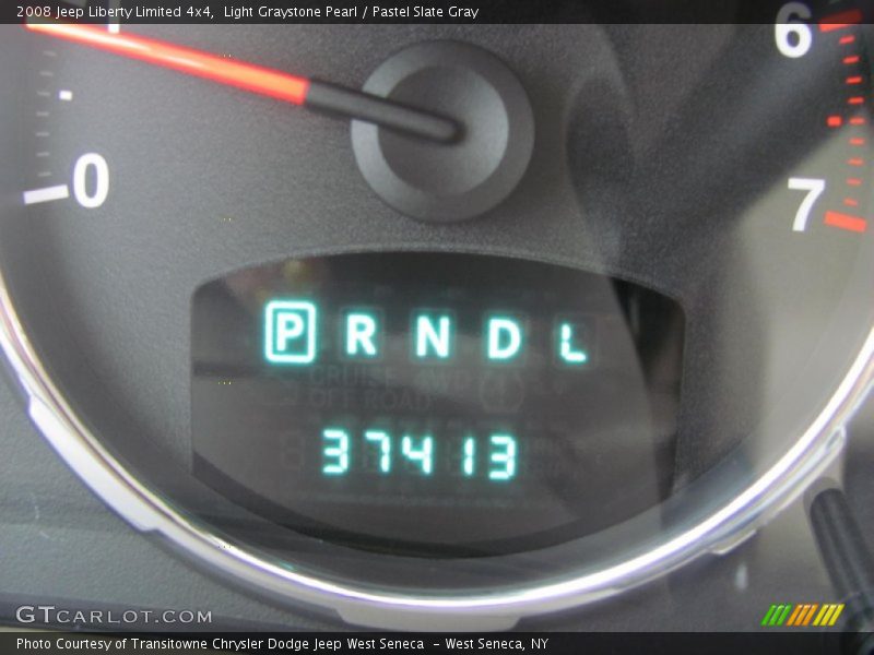 Light Graystone Pearl / Pastel Slate Gray 2008 Jeep Liberty Limited 4x4