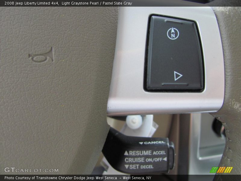 Light Graystone Pearl / Pastel Slate Gray 2008 Jeep Liberty Limited 4x4