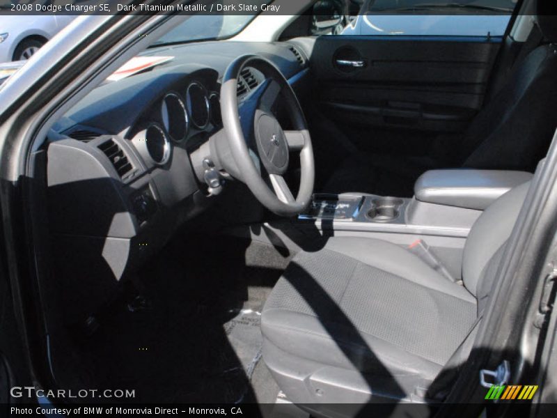 Dark Titanium Metallic / Dark Slate Gray 2008 Dodge Charger SE
