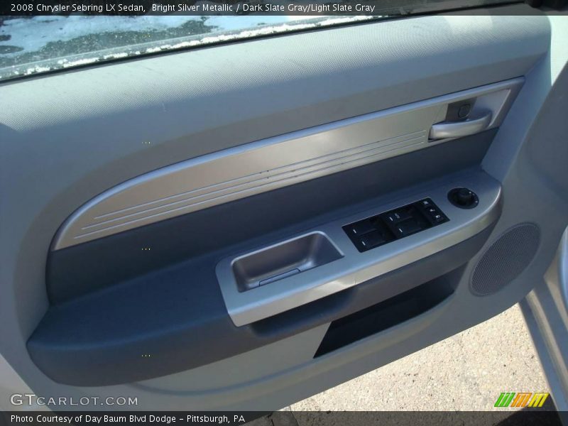 Bright Silver Metallic / Dark Slate Gray/Light Slate Gray 2008 Chrysler Sebring LX Sedan