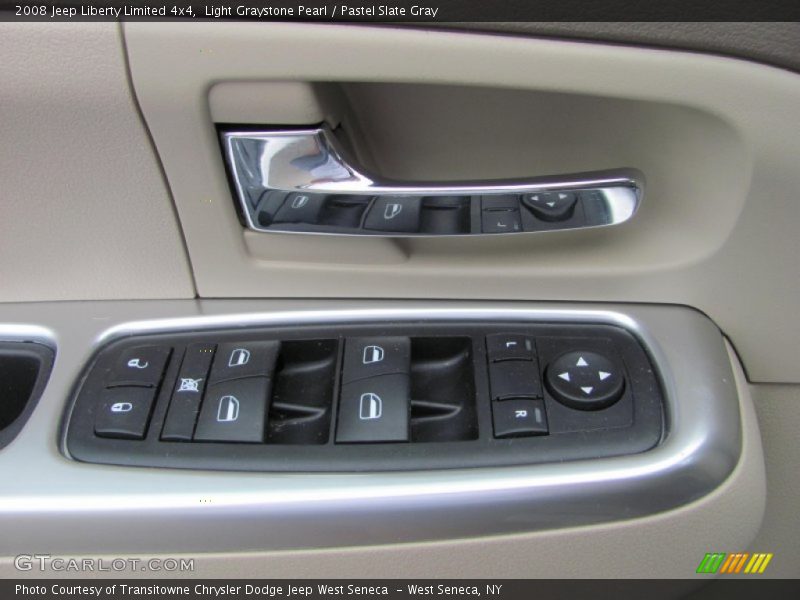 Light Graystone Pearl / Pastel Slate Gray 2008 Jeep Liberty Limited 4x4