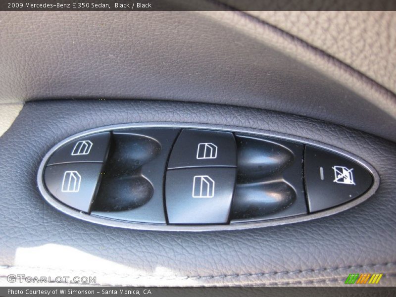 Black / Black 2009 Mercedes-Benz E 350 Sedan