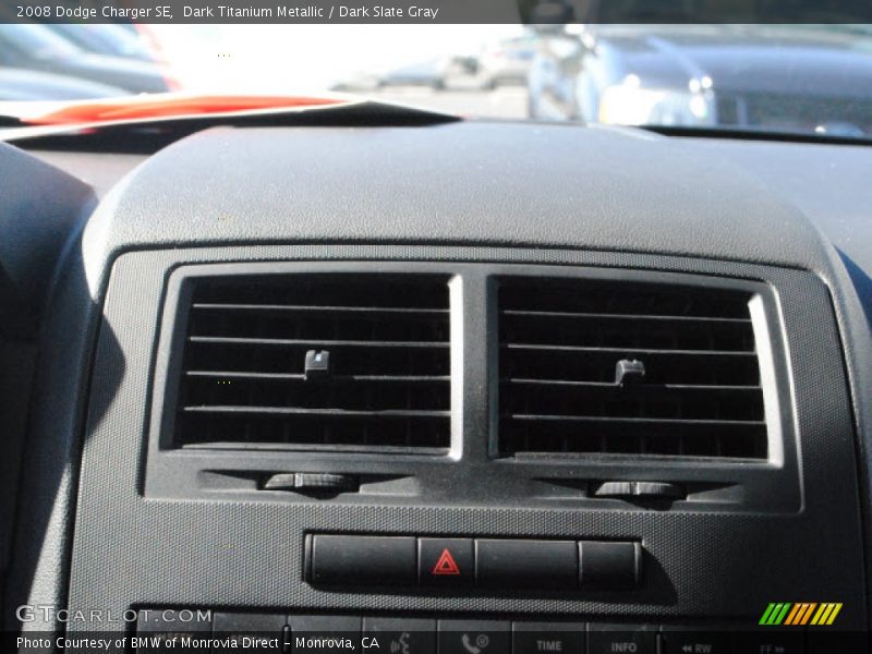 Dark Titanium Metallic / Dark Slate Gray 2008 Dodge Charger SE