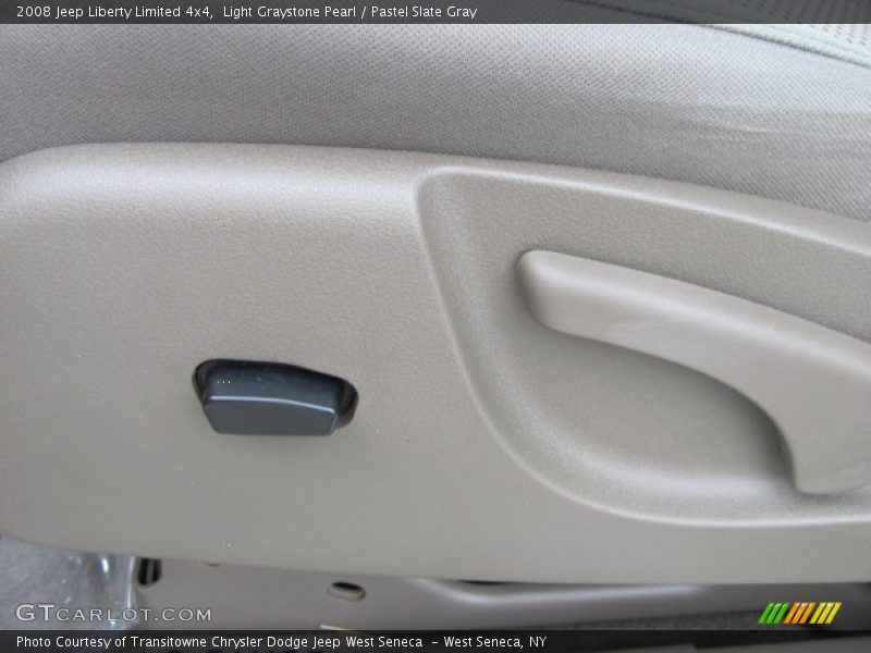 Light Graystone Pearl / Pastel Slate Gray 2008 Jeep Liberty Limited 4x4