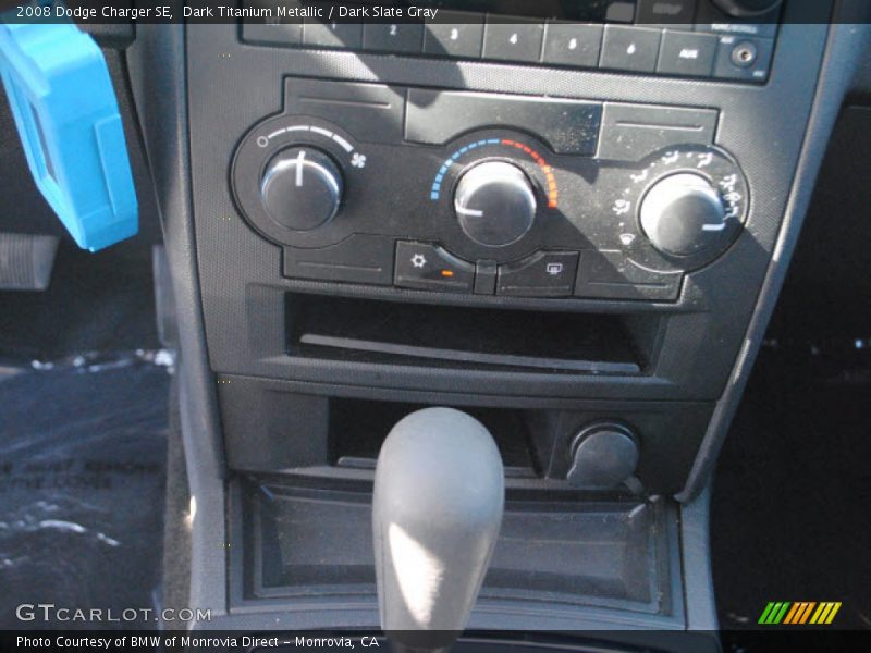 Dark Titanium Metallic / Dark Slate Gray 2008 Dodge Charger SE