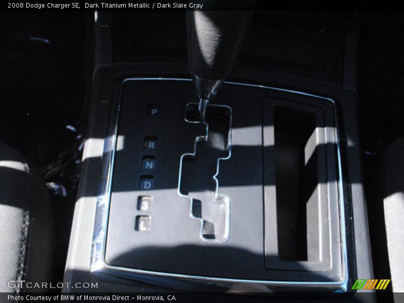 Dark Titanium Metallic / Dark Slate Gray 2008 Dodge Charger SE