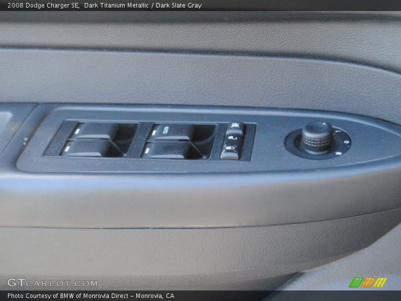 Dark Titanium Metallic / Dark Slate Gray 2008 Dodge Charger SE