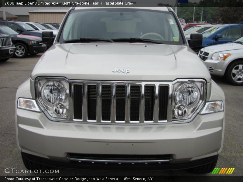 Light Graystone Pearl / Pastel Slate Gray 2008 Jeep Liberty Limited 4x4