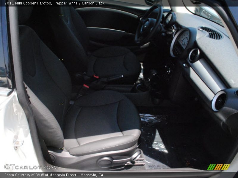 Pepper White / Carbon Black 2011 Mini Cooper Hardtop