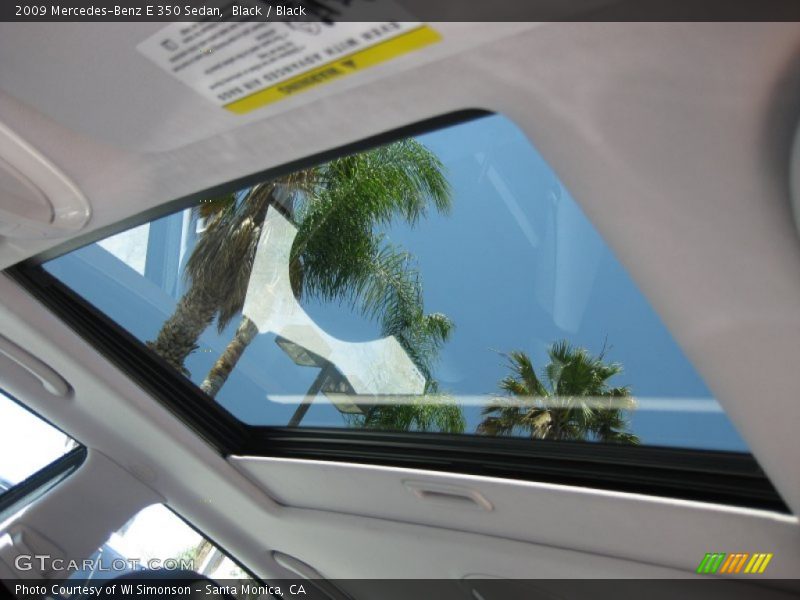 Black / Black 2009 Mercedes-Benz E 350 Sedan