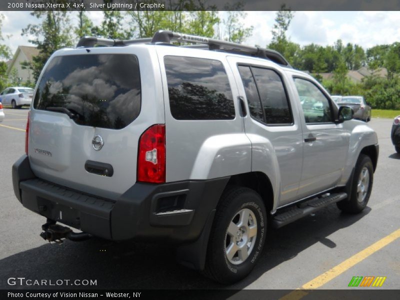Silver Lightning / Graphite 2008 Nissan Xterra X 4x4