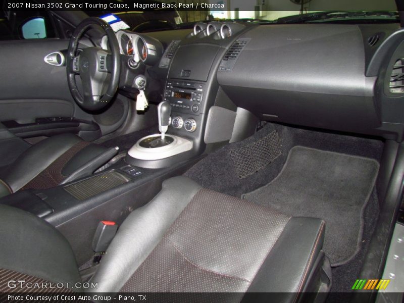 Magnetic Black Pearl / Charcoal 2007 Nissan 350Z Grand Touring Coupe