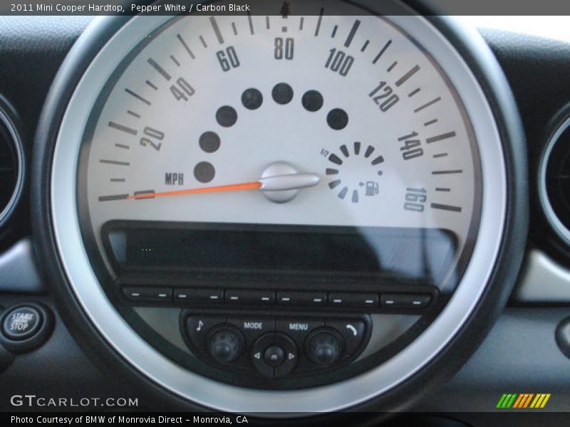 Pepper White / Carbon Black 2011 Mini Cooper Hardtop