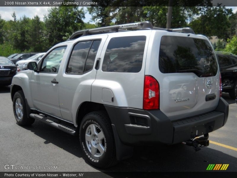 Silver Lightning / Graphite 2008 Nissan Xterra X 4x4