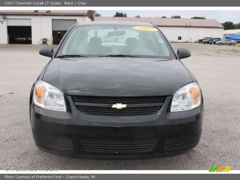 Black / Gray 2007 Chevrolet Cobalt LT Sedan