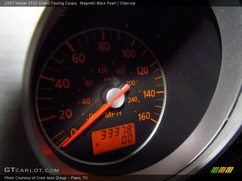 Magnetic Black Pearl / Charcoal 2007 Nissan 350Z Grand Touring Coupe