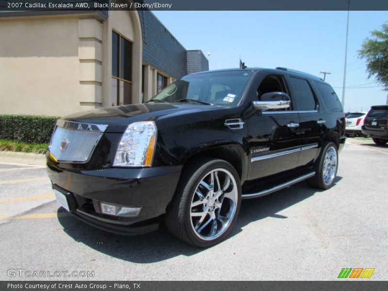 Black Raven / Ebony/Ebony 2007 Cadillac Escalade AWD