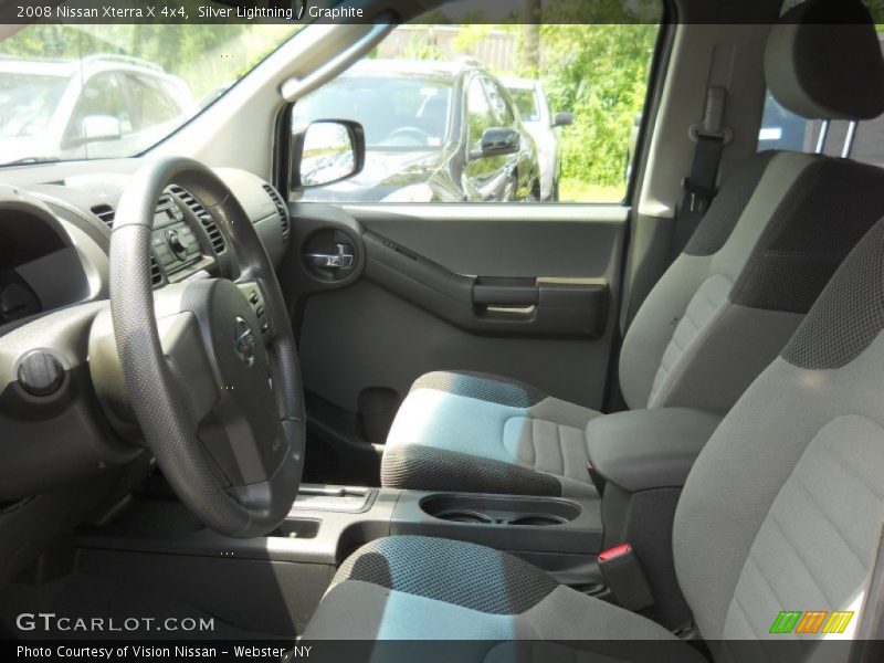 Silver Lightning / Graphite 2008 Nissan Xterra X 4x4